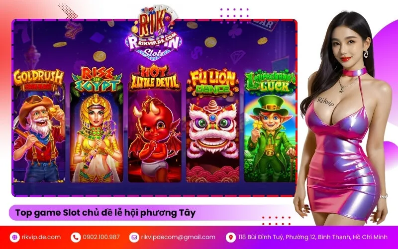 Top game Slot chủ đề lễ hội phương Tây
